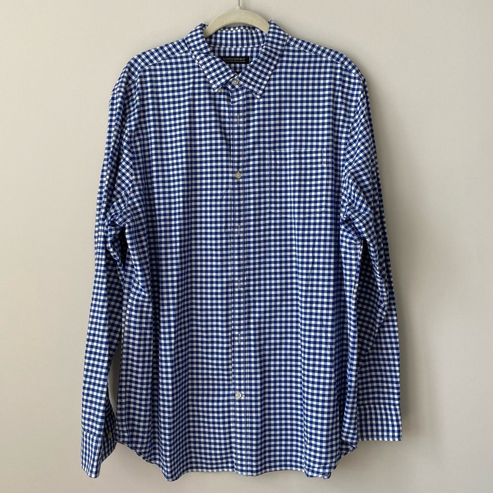 Banana Republic XL Long Sleeve Oxford Shirt